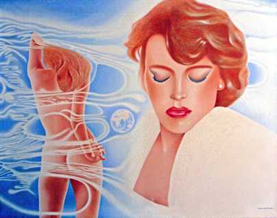 Woman in Ecstacy 1989
Oil Painting Model Willie
&copy; Jeffrey Lew